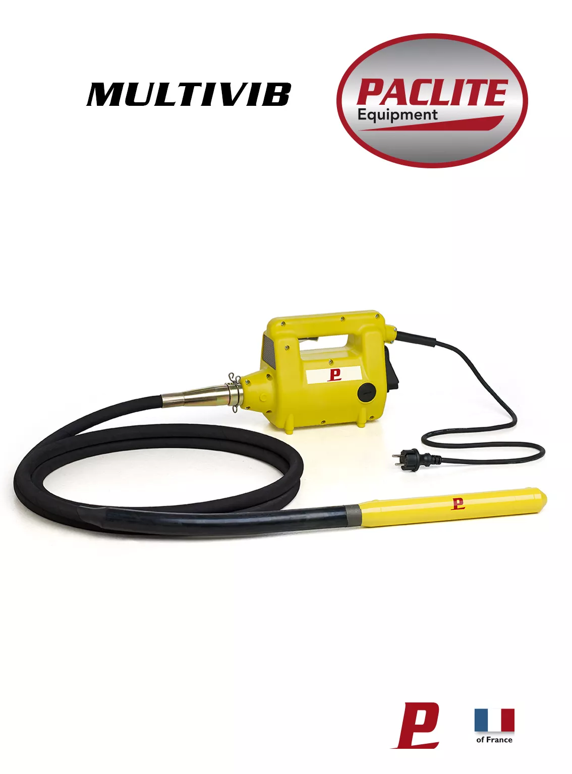 Aiguille vibrante pour le béton Paclite Equipment.