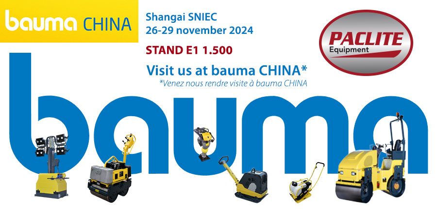 Venez nous rendre visite à bauma CHINA 2024