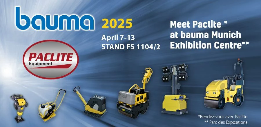 Paclite au Salon BAUMA de Munich 2025