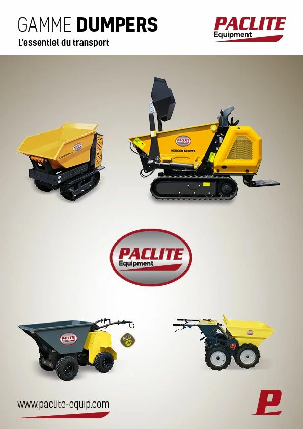 Brochure Dumper Paclite Equipment
