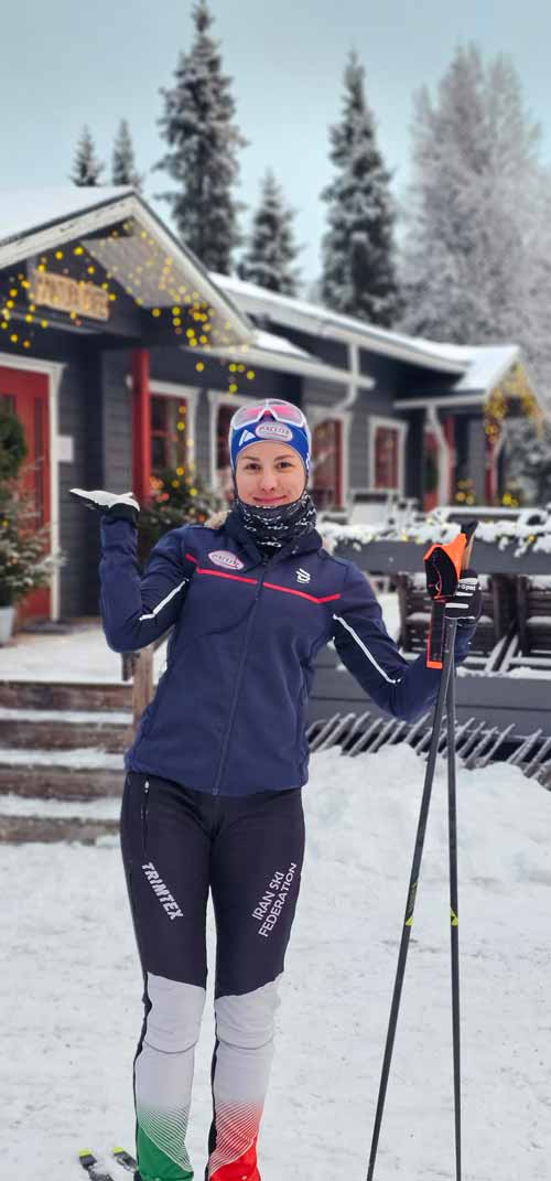 Paclite sponsorise la Championne de ski nordique iranienne Samaneh Beyrami Baher pour les JO de 2026.